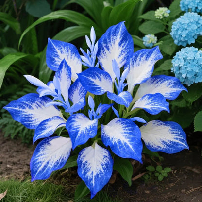 Shade-Tolerant and Cold-Hardy Hosta Flowers
